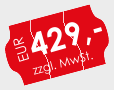 nur 429,- Euro